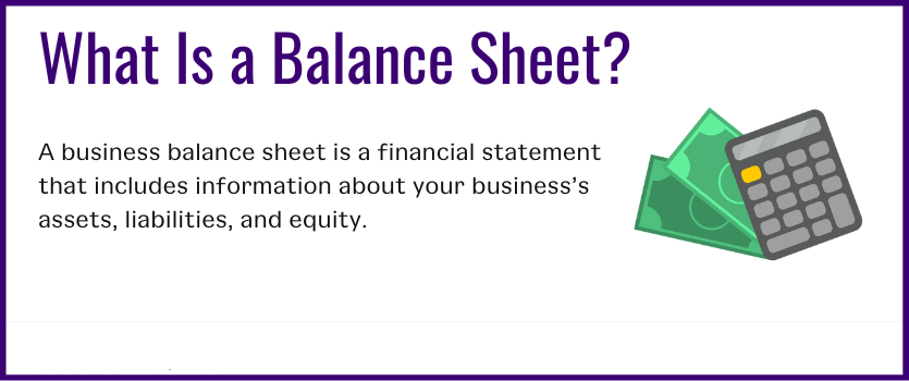 Balance Sheet
