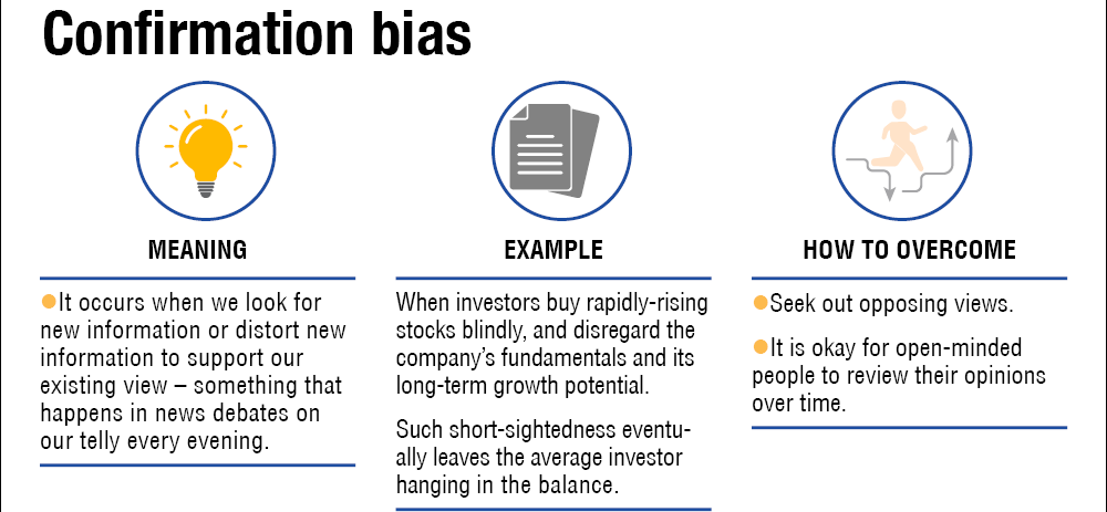 Beware of confirmation bias